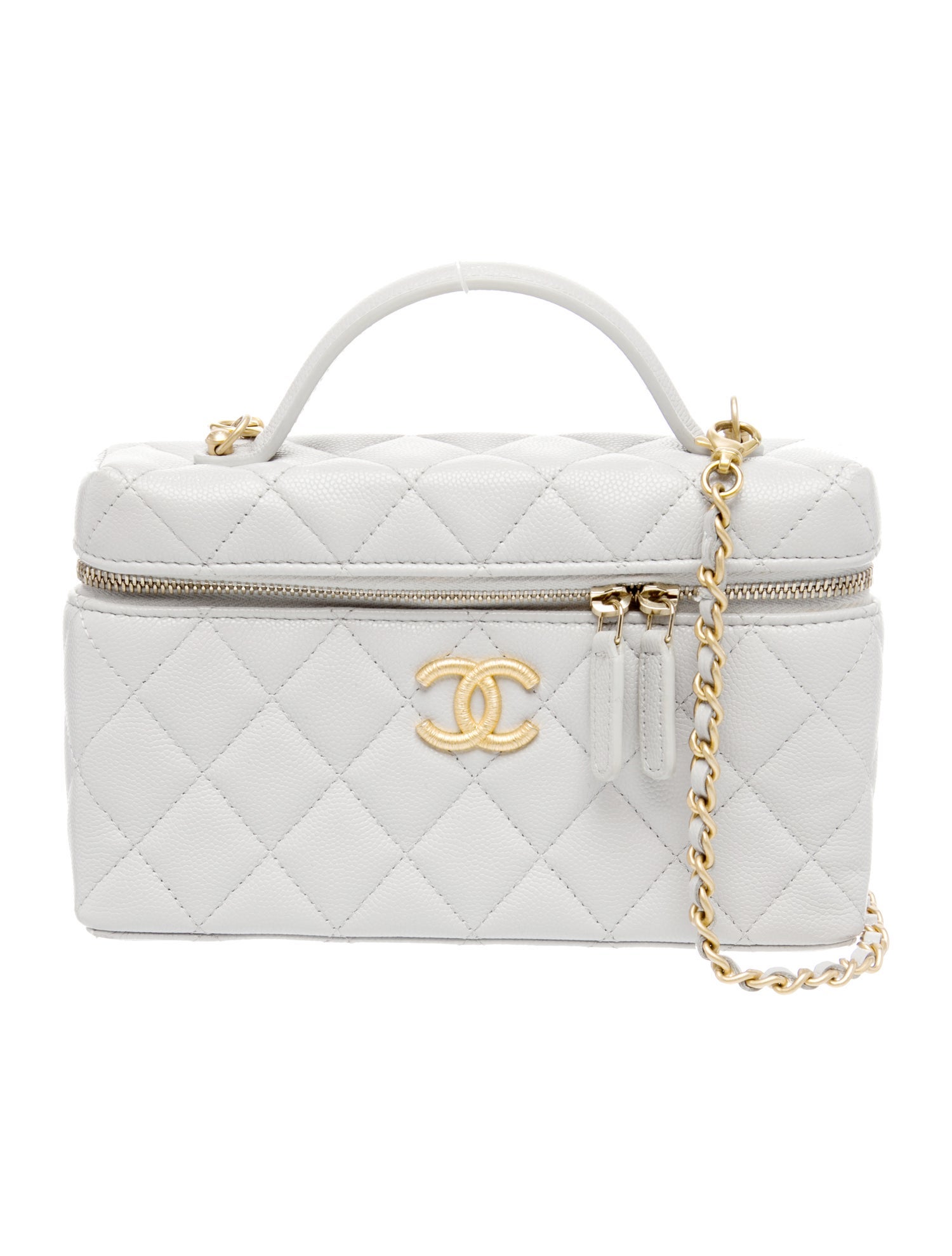 Chanel Top Handle Slim Vanity Case