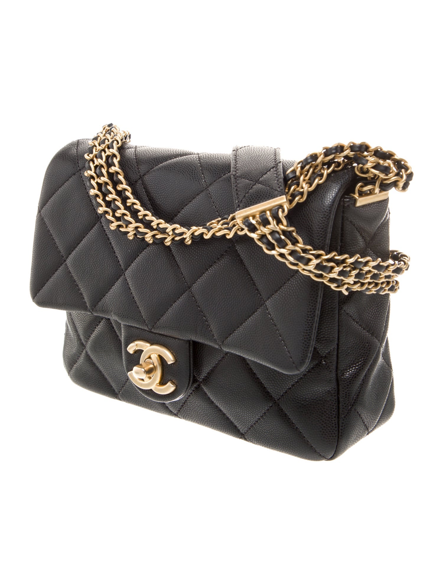 Chanel 2024 Mini Flap Bag - Black Crossbody Bags, Handbags