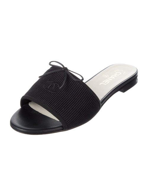 Chanel 2024 Interlocking CC Logo Slides