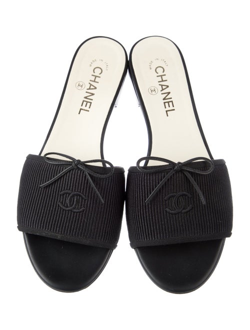 Chanel 2024 Interlocking CC Logo Slides