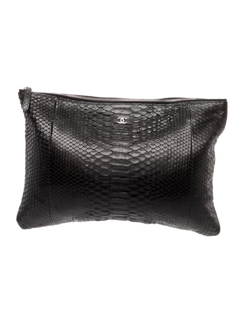 Chanel Large Python O-Case