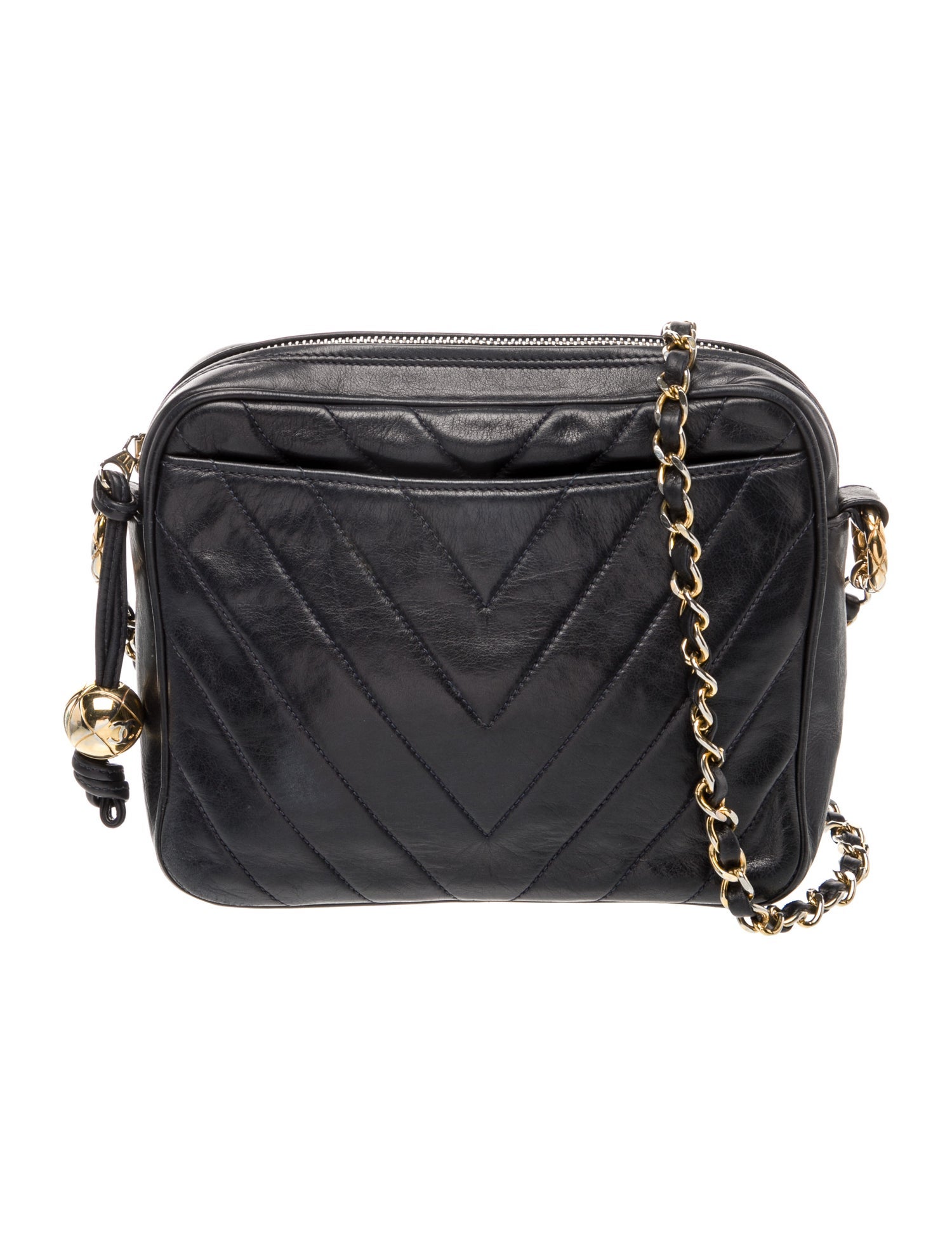 Chanel Chevron Camera Bag