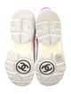 Chanel Interlocking CC Logo Neoprene Wedge Sneakers