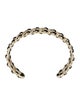 Chanel 2023 Strass & Leather CC Cuff