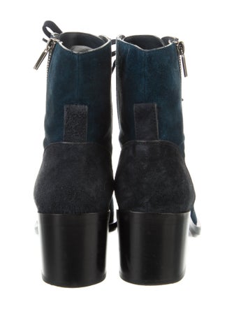 Chanel 2019 Interlocking CC Logo Combat Boots