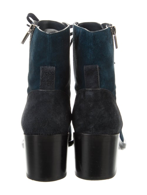 Chanel 2019 Interlocking CC Logo Combat Boots