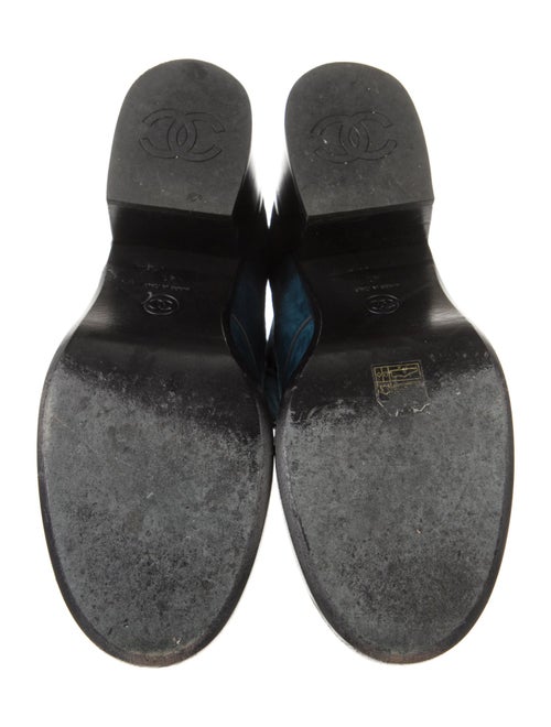 Chanel 2019 Interlocking CC Logo Combat Boots