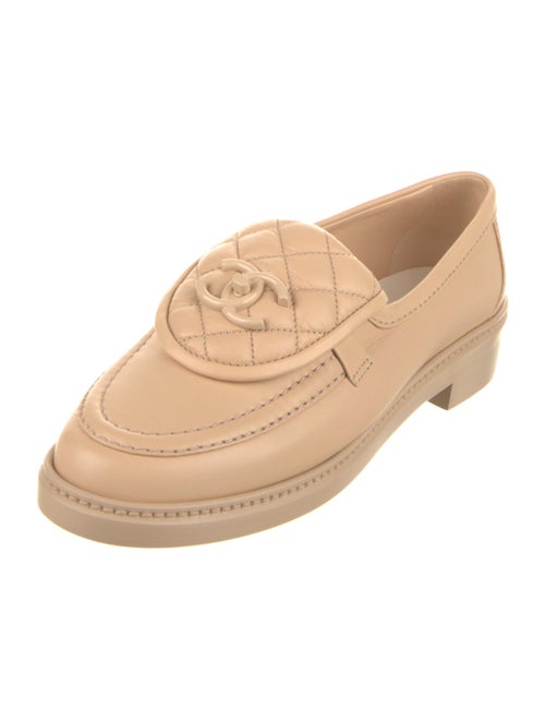 Chanel 2024 Interlocking CC Logo Loafers