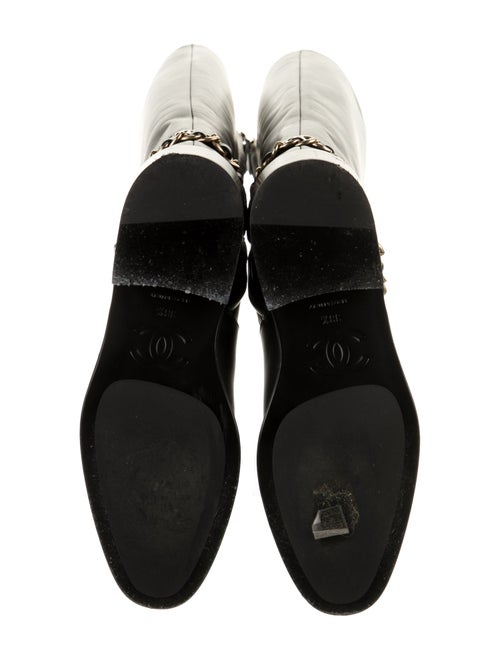 Chanel 2022 Interlocking CC Logo Riding Boots