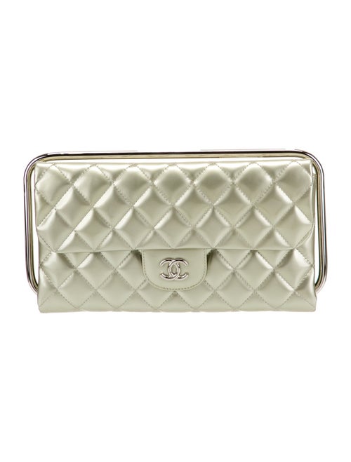 Chanel Patent Clutch w/ Handle