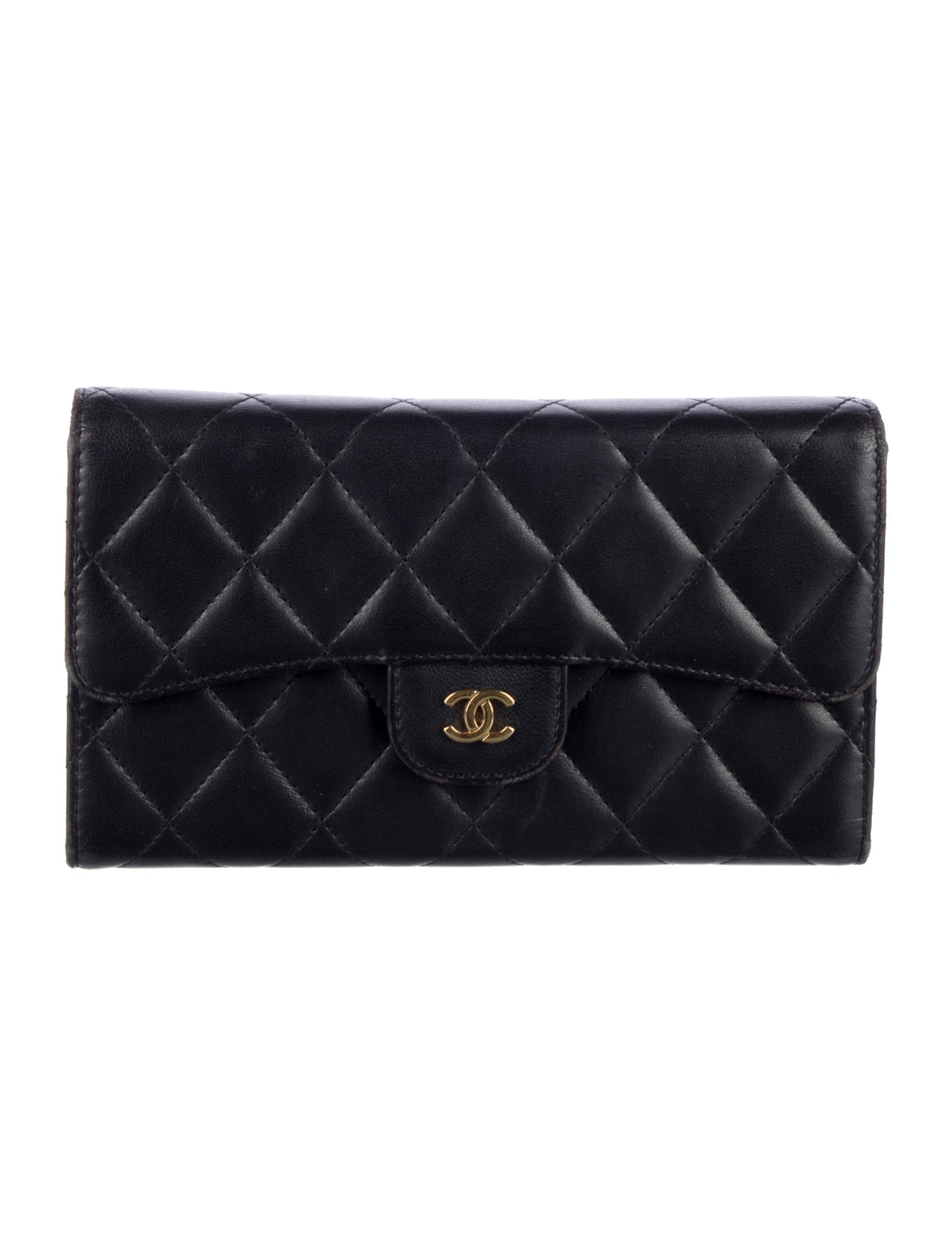 Chanel 2015-2016 Classic Flap Trifold Trifold Wallet