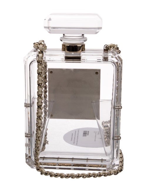 Chanel Plexiglass Perfume Bottle Minaudière