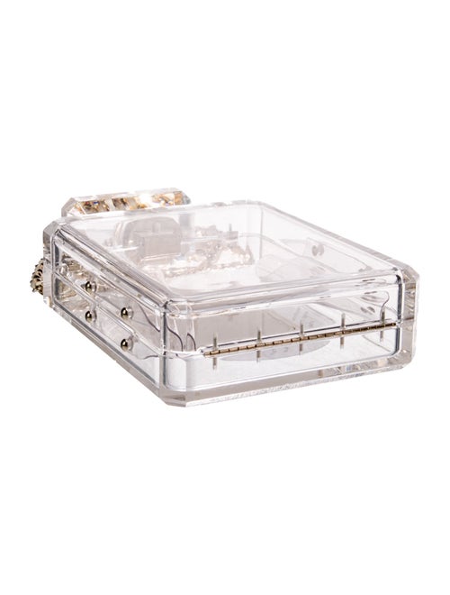 Chanel Plexiglass Perfume Bottle Minaudière