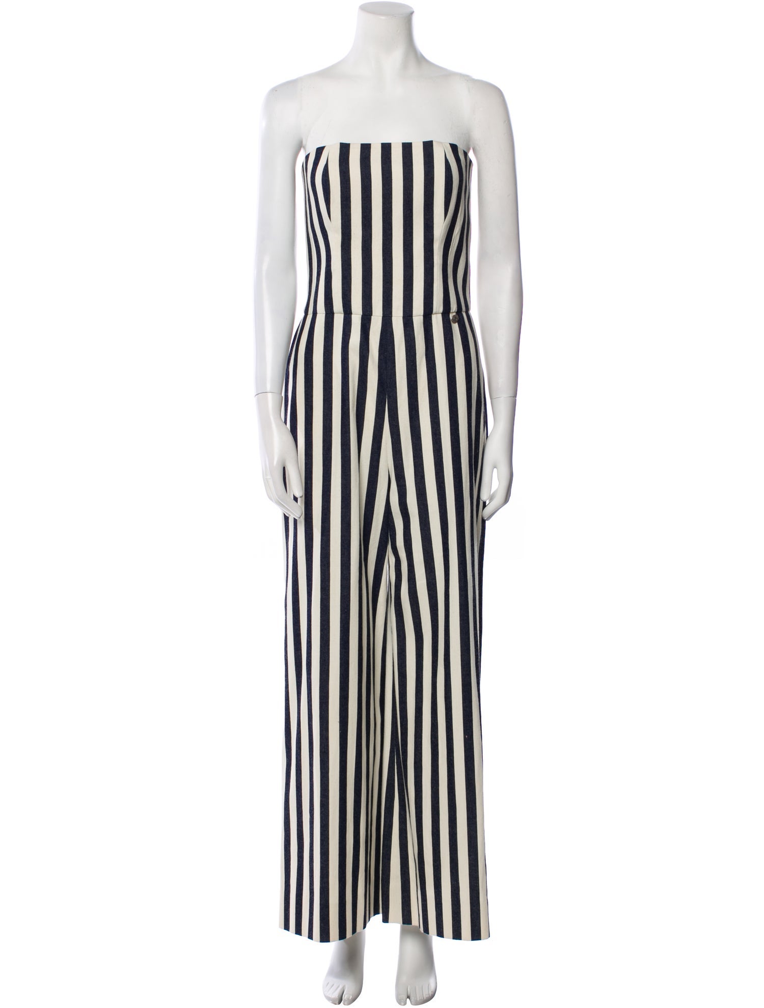 Chanel 2013 Striped Jumpsuit