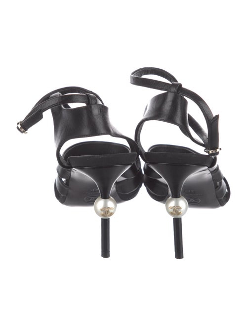 Chanel 2016 Interlocking CC Logo Sandals