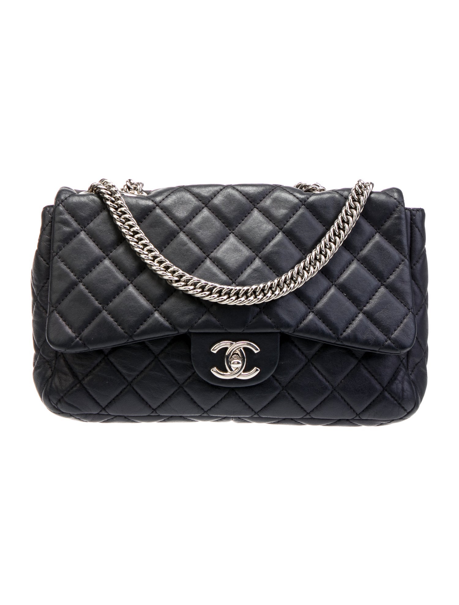 Chanel Classic Jumbo Bijoux Chain Single Flap