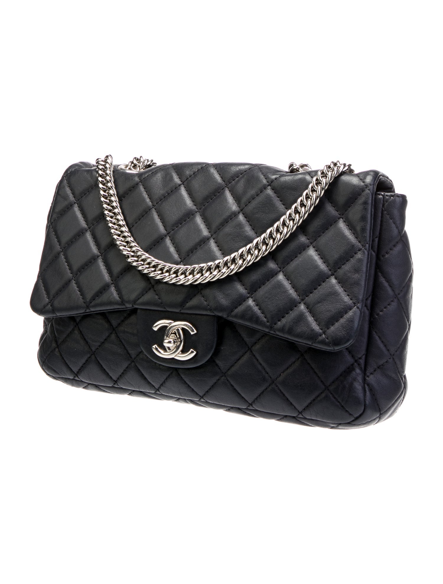 Chanel Classic Jumbo Bijoux Chain Single Flap