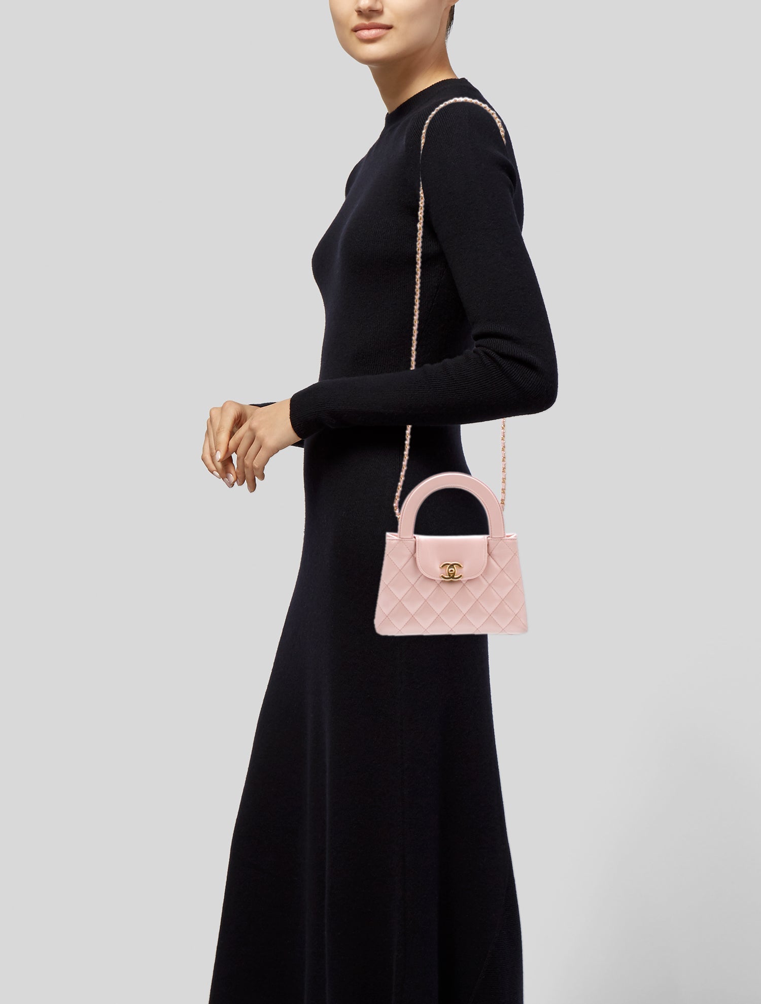 Chanel 2023 Nano Kelly Shopper