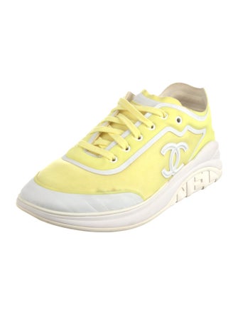 Chanel Interlocking CC Logo Sneakers
