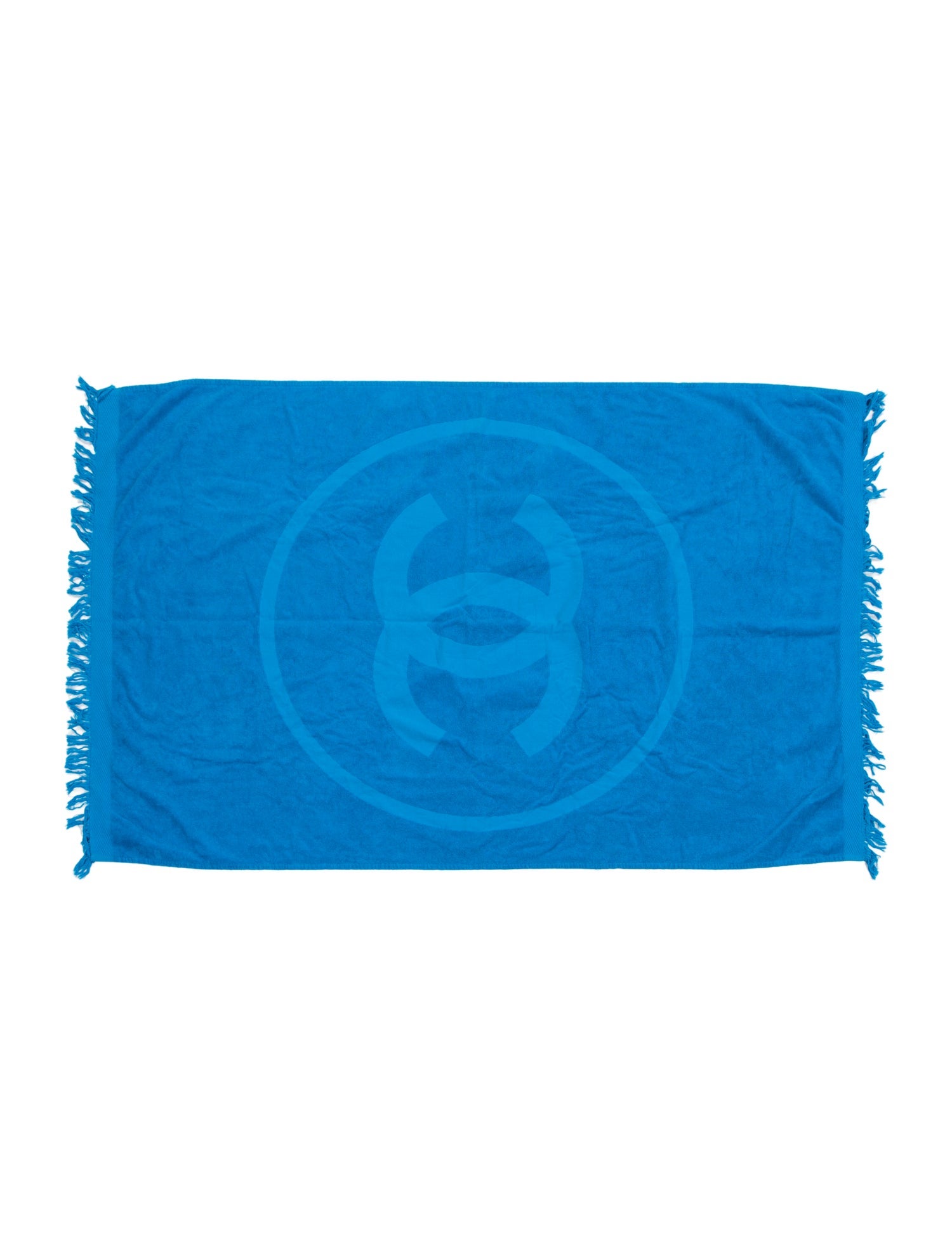 Chanel CC Logo Beach Towel