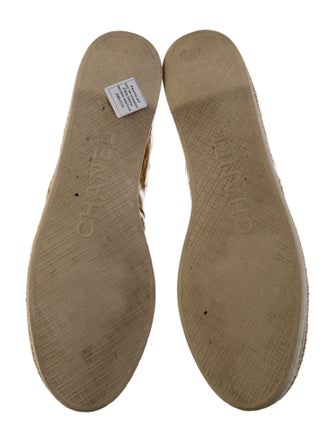 Chanel 2019 Interlocking CC Logo Espadrilles