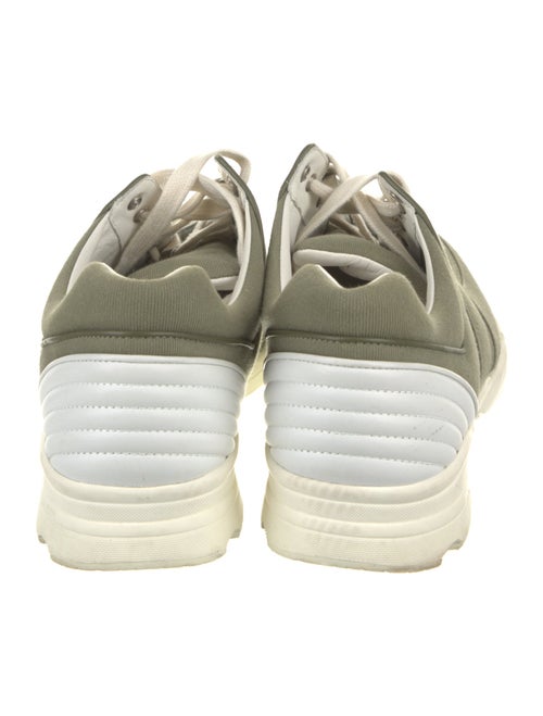 Chanel Interlocking CC Logo Canvas Sneakers