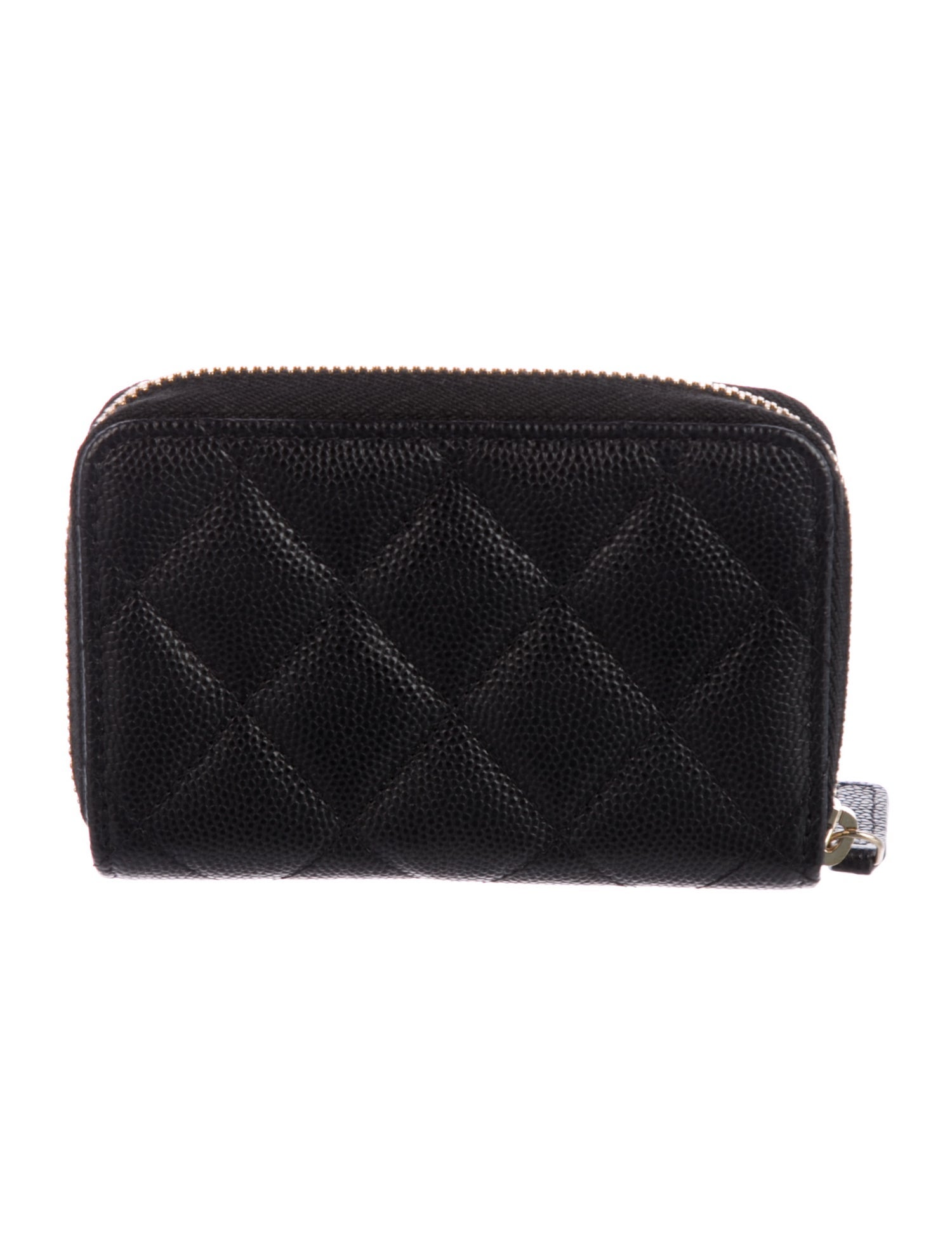 Chanel 2023 Interlocking CC Logo Compact Wallet