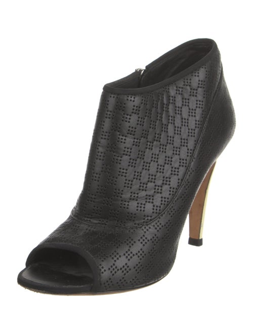 Chanel 2014 Interlocking CC Logo Boots