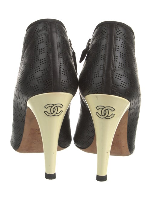 Chanel 2014 Interlocking CC Logo Boots