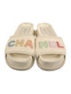 Chanel 2022 Interlocking CC Logo Slides