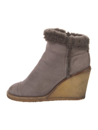 Chanel Suede Boots