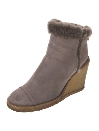 Chanel Suede Boots
