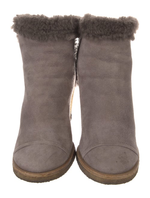 Chanel Suede Boots