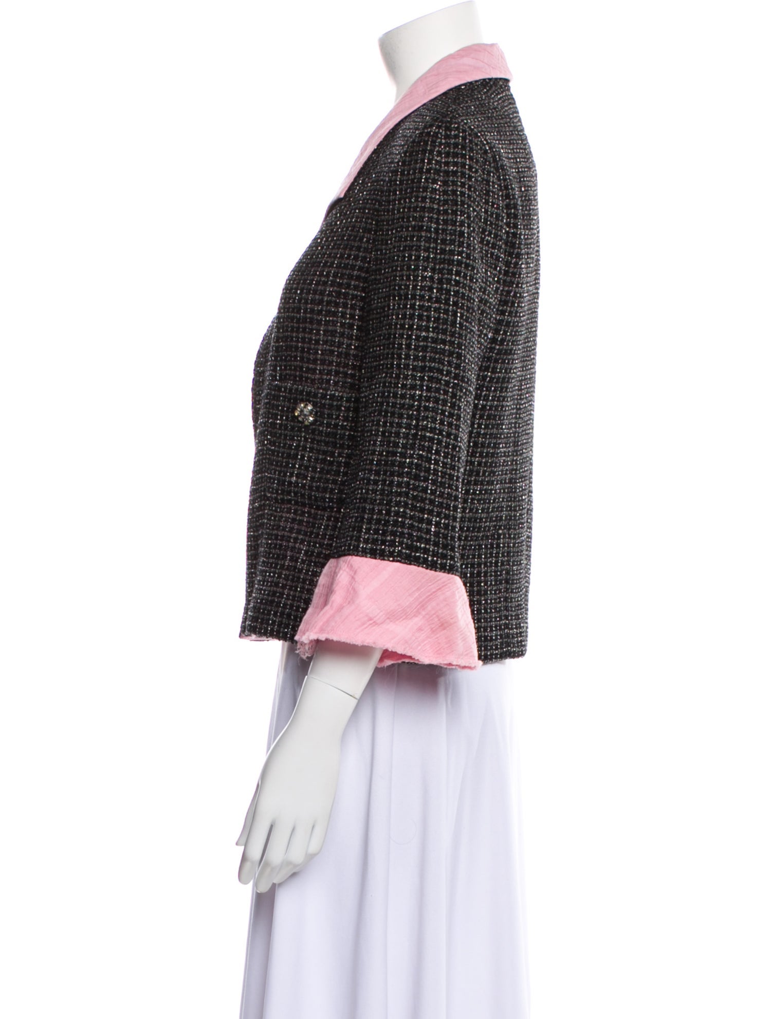 Chanel 2012 Tweed Pattern Evening Jacket