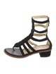 Chanel 2015 Interlocking CC Logo Gladiator Sandals
