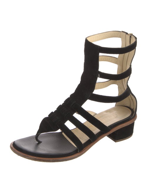 Chanel 2015 Interlocking CC Logo Gladiator Sandals