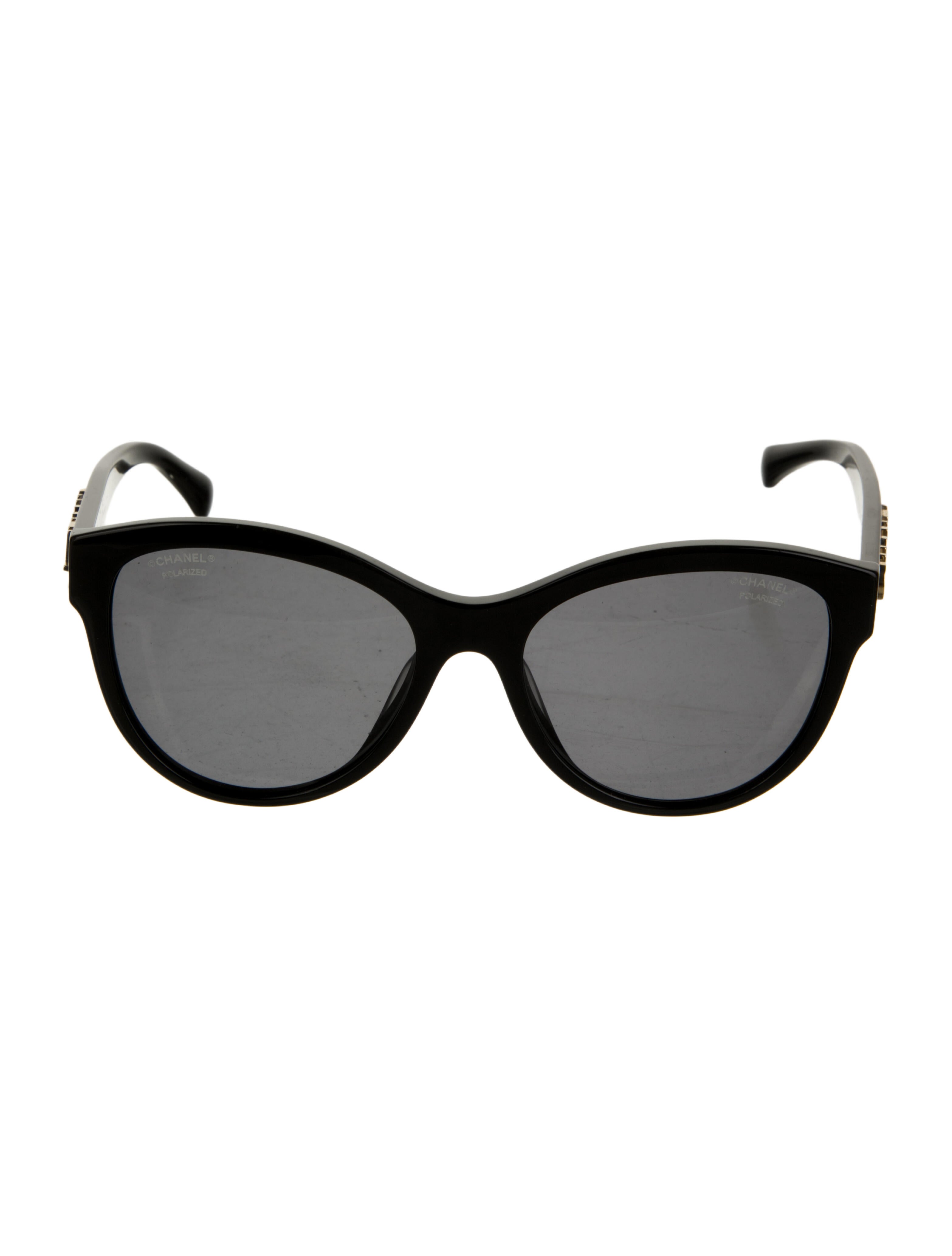 Chanel Interlocking CC Logo Oversize Sunglasses