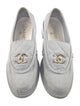 Chanel 2024 Interlocking CC Logo Loafers