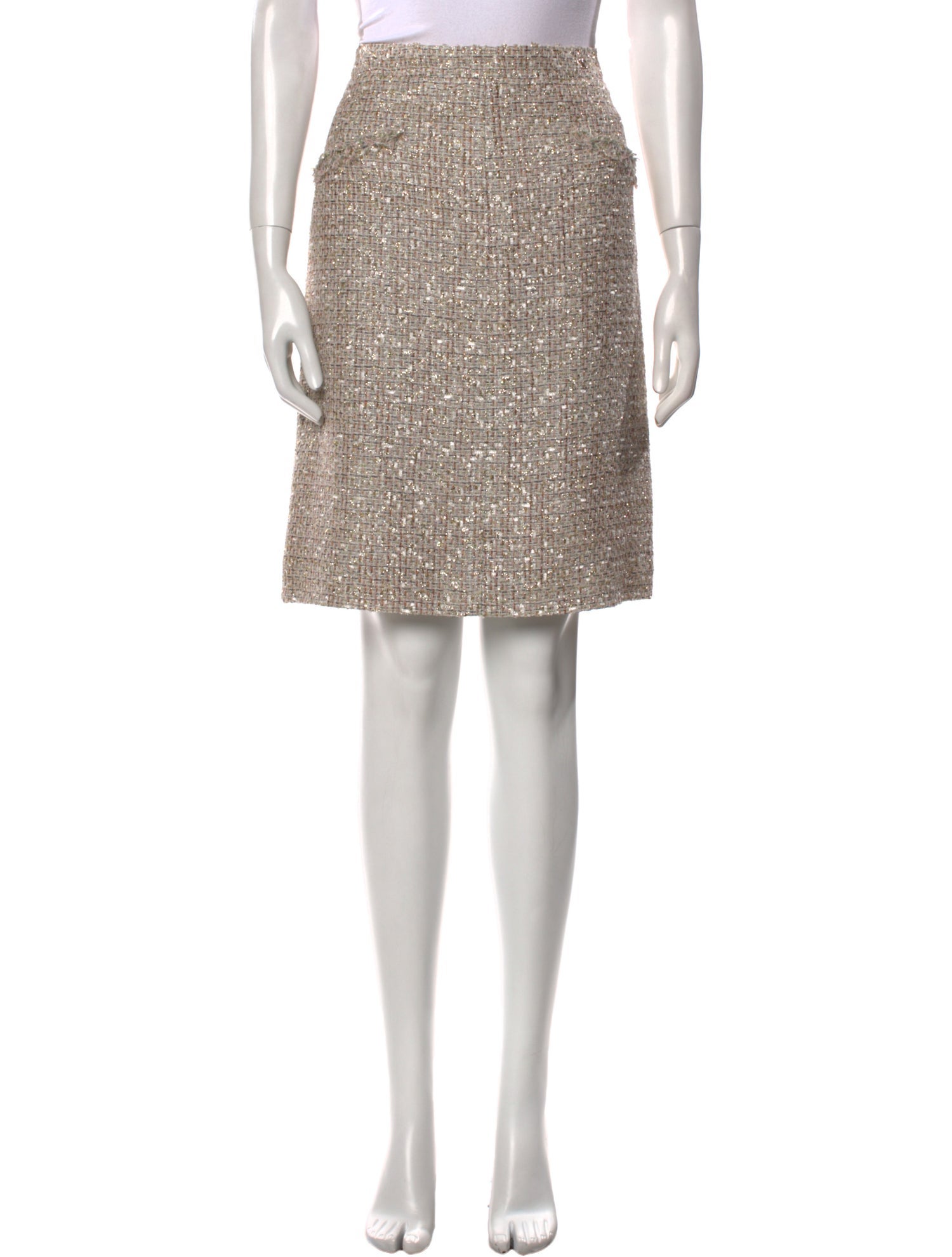 Chanel Vintage Knee-Length Skirt