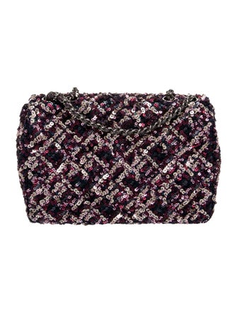 Chanel Classic Mini Rectangular Sequin Flap Bag