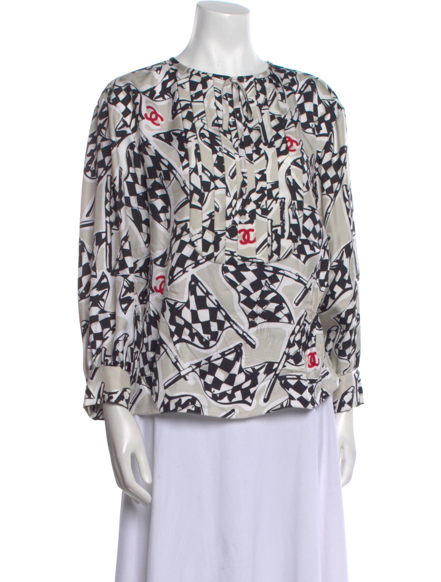 Chanel 2023 Silk Blouse