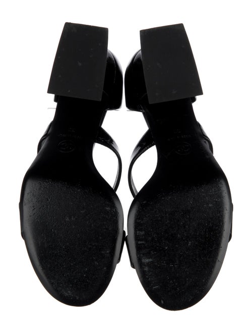 Chanel 2022 Interlocking CC Logo Sandals