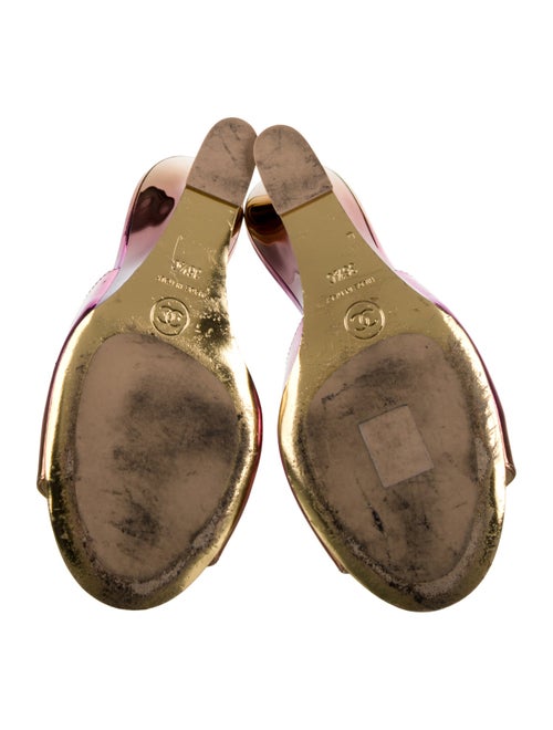 Chanel 2024 Interlocking CC Logo Slides