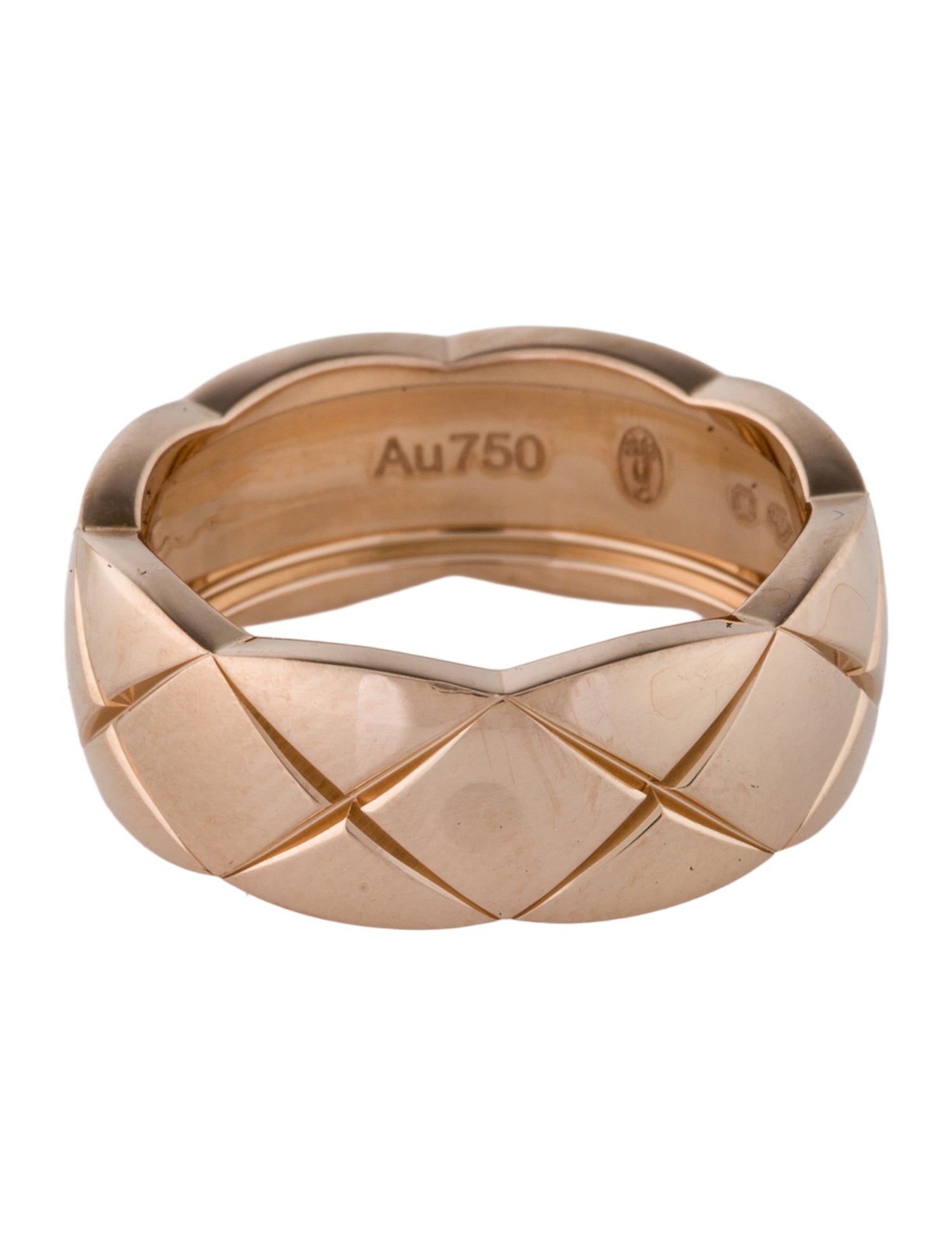 Chanel 18K Small Coco Crush Ring