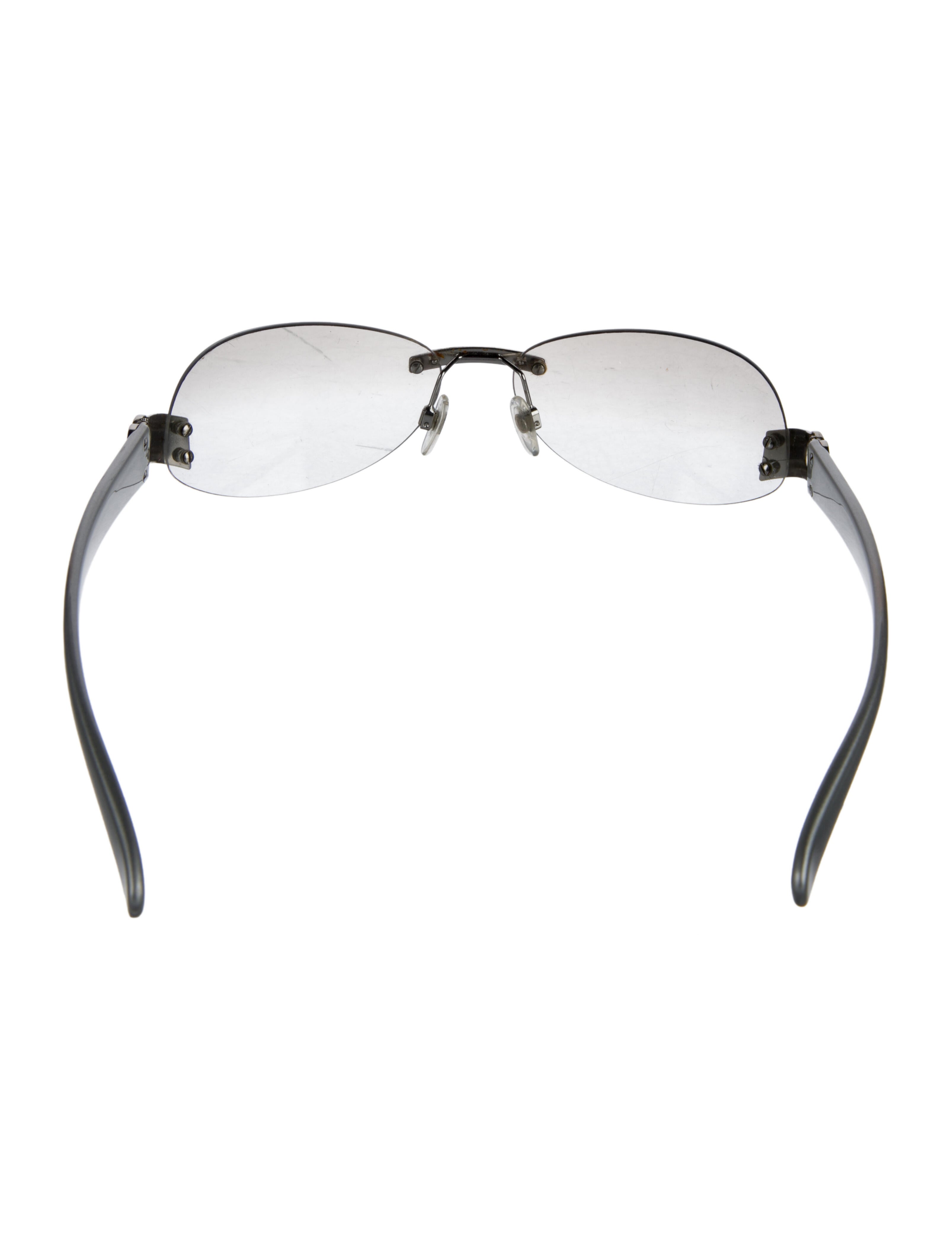 Chanel Vintage Interlocking CC Logo Sunglasses