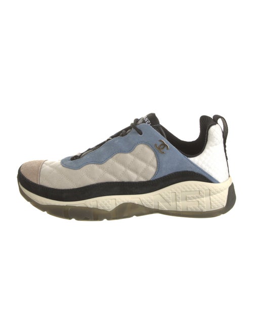 Chanel Interlocking CC Logo Mesh Sneakers