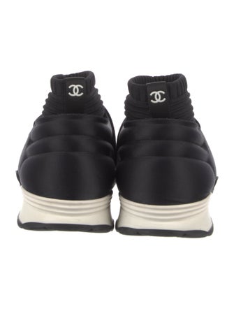 Chanel Interlocking CC Logo Sock Sneakers