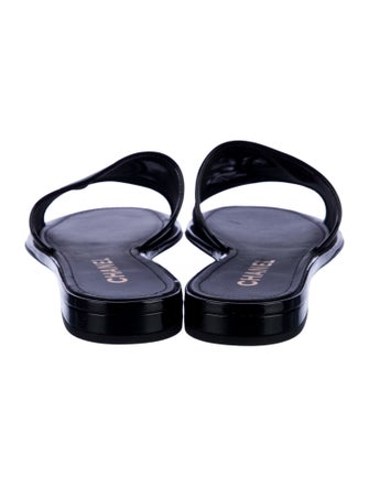 Chanel 2021 Interlocking CC Logo Slides