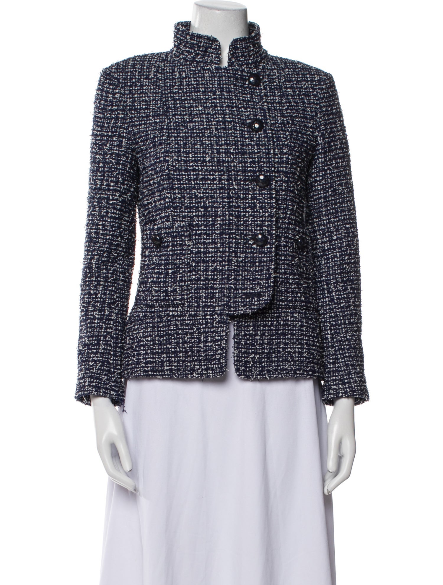 Chanel 2015 Tweed Pattern Evening Jacket