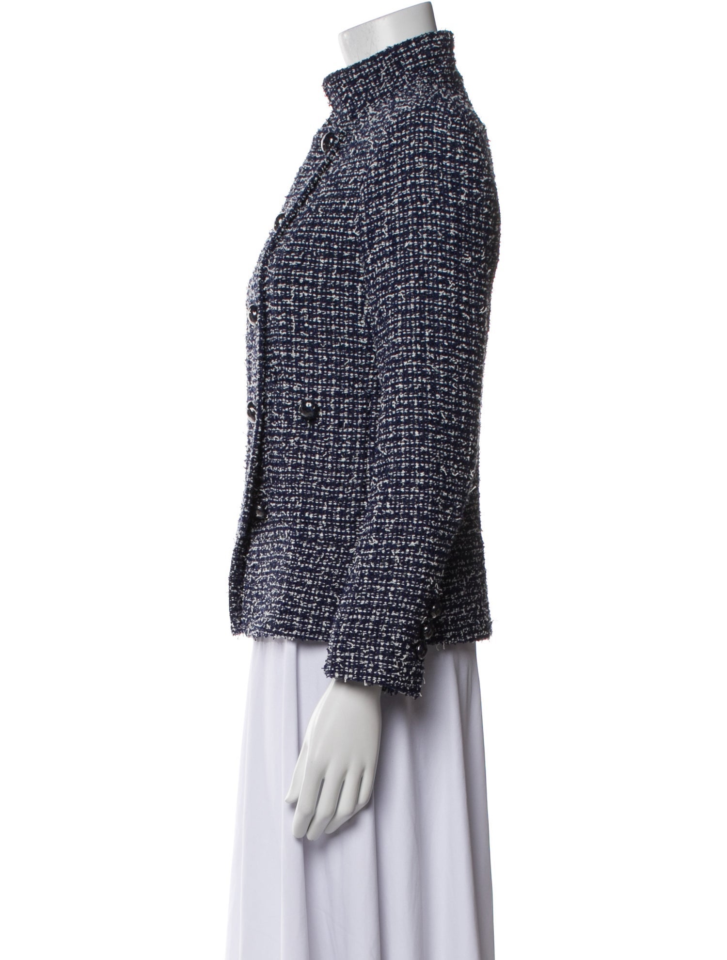 Chanel 2015 Tweed Pattern Evening Jacket